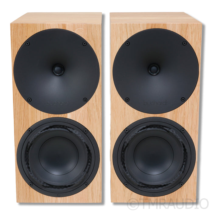 Buchardt Audio A10 Active Wireless Bookshelf Speakers; Oak Pair