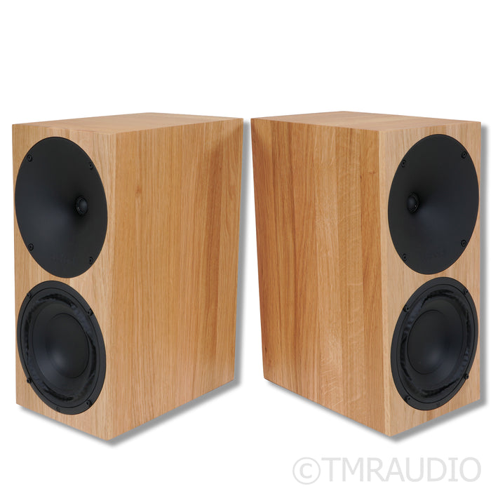 Buchardt Audio A10 Active Wireless Bookshelf Speakers; Oak Pair