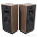 Klipsch Forte IV Floorstanding Speakers; Distressed Oak Pair