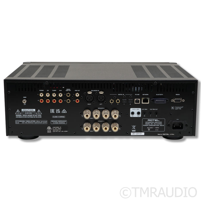 Rotel RA-1572 MKII Stereo Integrated Amplifier; MM Phono