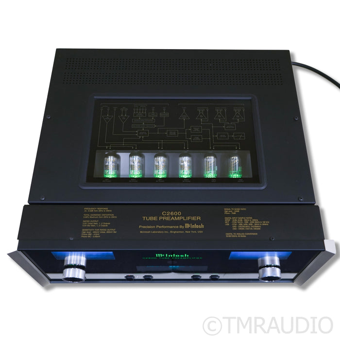 McIntosh C2600 Stereo Tube Preamplifier; MM / MC Phono