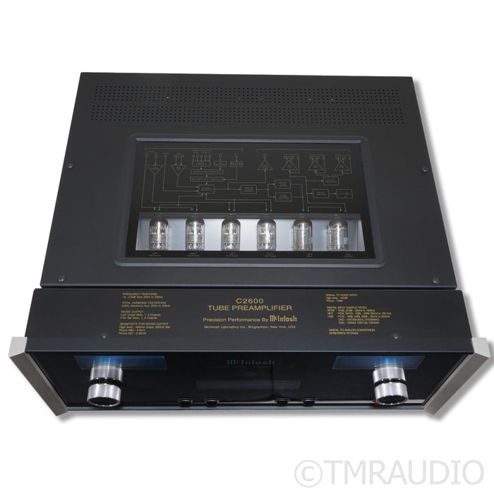 McIntosh C2600 Stereo Tube Preamplifier; MM / MC Phono