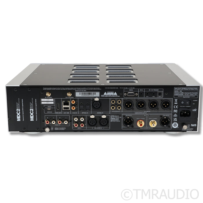 NAD Electronics M66 BluOS Streaming Stereo Preamplifier; DAC; MM / MC Phono