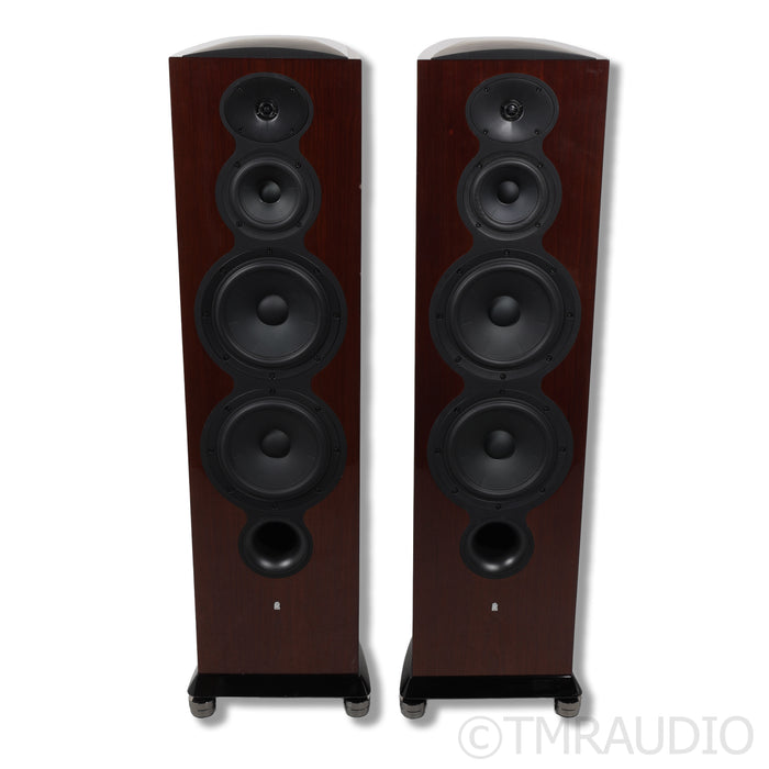 Revel Performa3 F208 Floorstanding Speakers; Walnut Pair w/ Gaia II Footers
