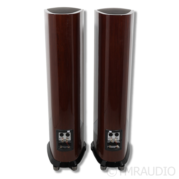 Revel Performa3 F208 Floorstanding Speakers; Walnut Pair w/ Gaia II Footers