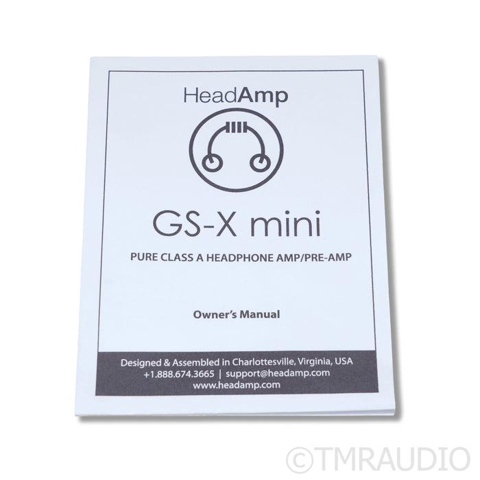 HeadAmp GS-X Mini Headphone Amplifier