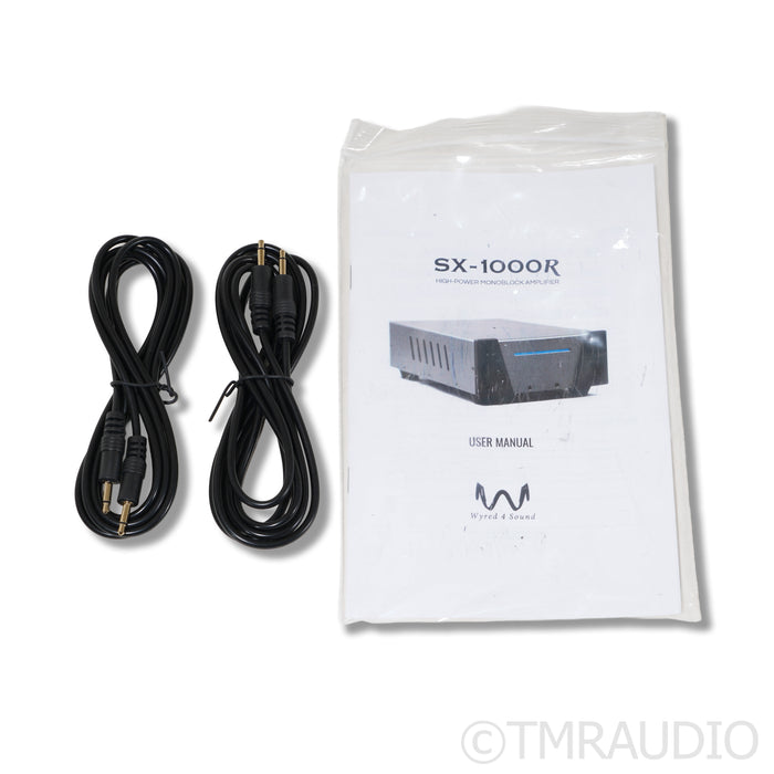 Wyred 4 Sound SX-1000R Monblock Power Amplifiers; Pair