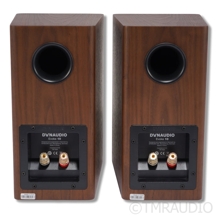Dynaudio Evoke 10 Bookshelf Speakers; Walnut Pair