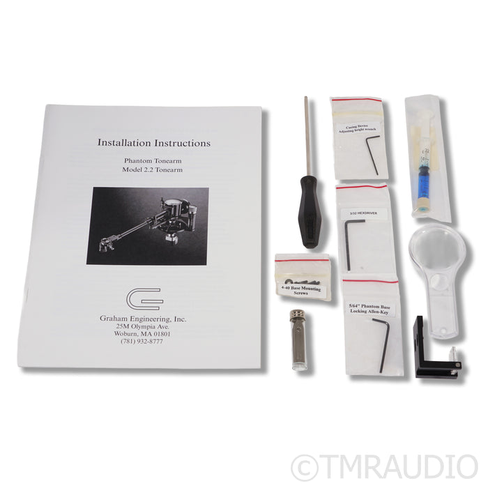 Graham Audio Phantom II B44 9" Tonearm; No Cartridge