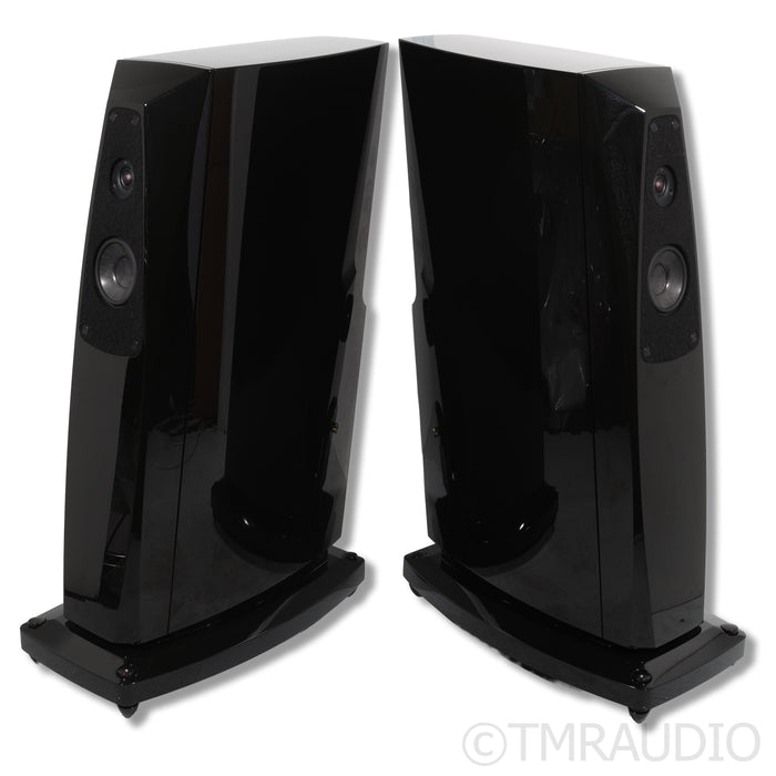 Rockport Technologies Ankaa Floorstanding Speakers; Gloss Black Pair