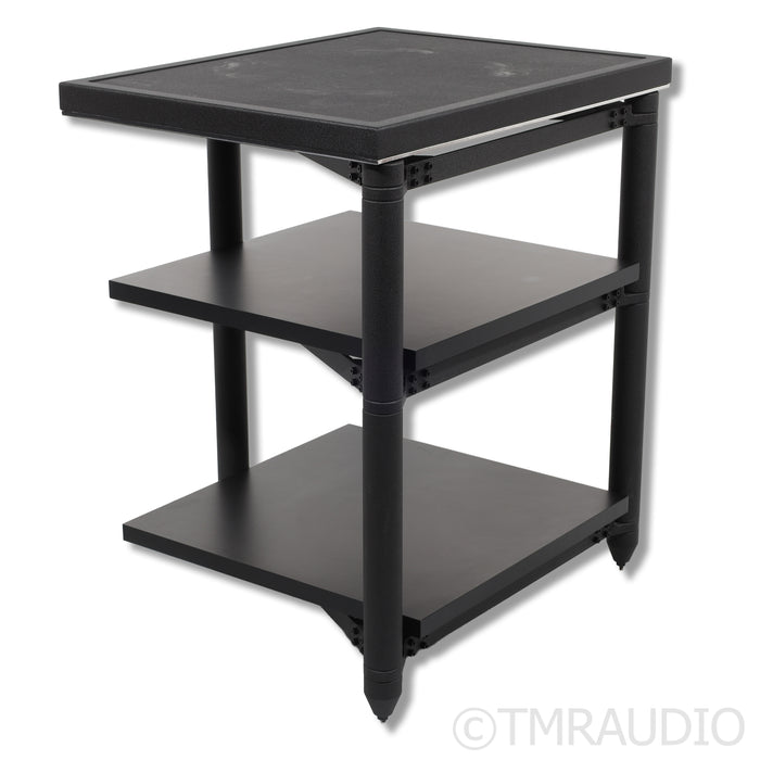 Critical Mass Systems PXK 3-Shelf Audio Rack; Black