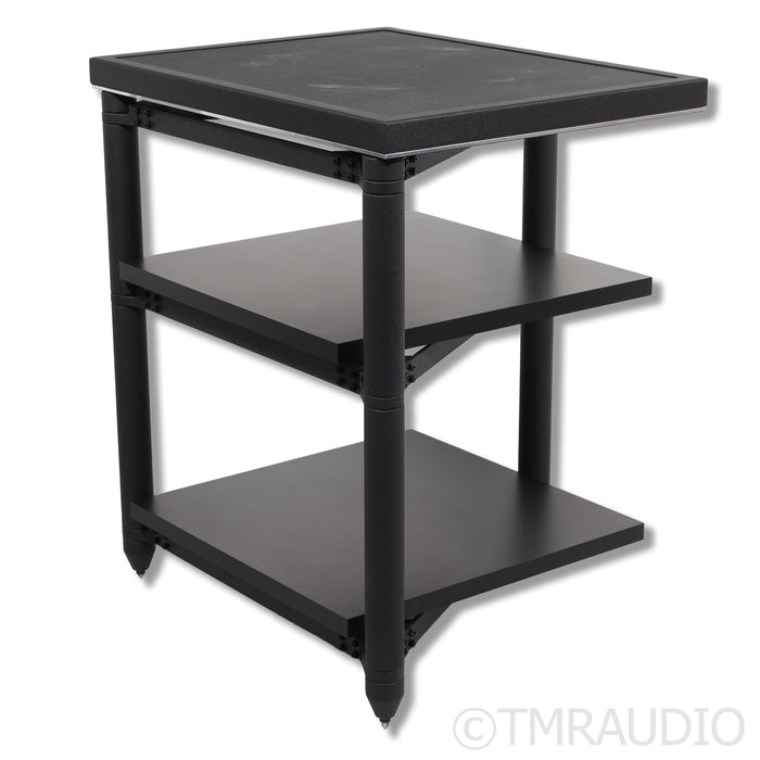 Critical Mass Systems PXK 3-Shelf Audio Rack; Black