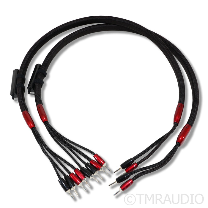 AudioQuest Redwood Bi-Wire Speaker Cables; 1.5m Pair