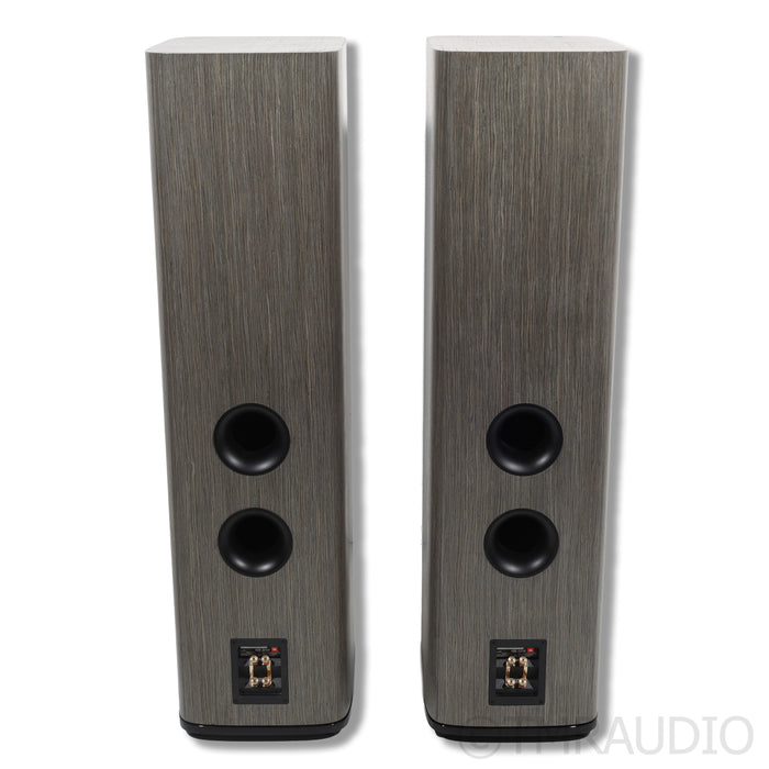 JBL HDI-3800 Floorstanding Speakers; Satin Gray Oak Pair