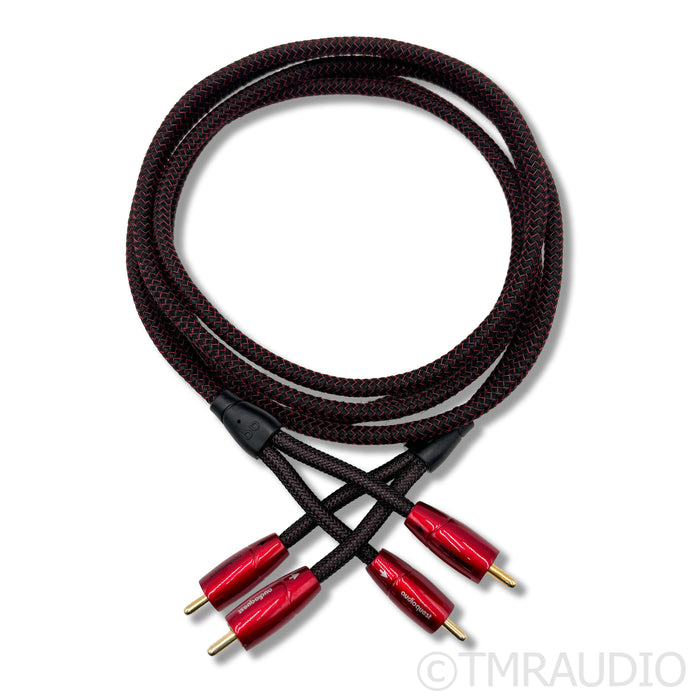 AudioQuest Golden Gate RCA Cable; 2m Stereo Interconnect