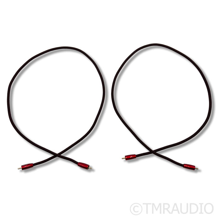 AudioQuest Red River RCA Interconnects; 1m Pair