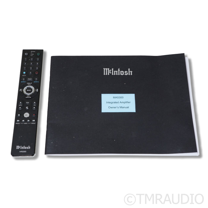 McIntosh MA5300 Stereo Integrated Amplifier; MM Phono