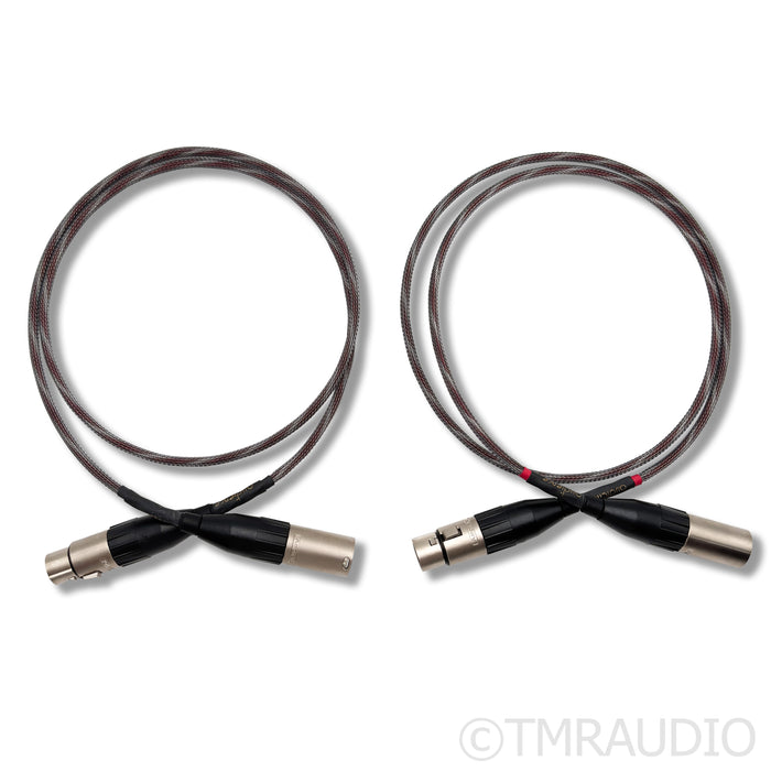 Audience OHNO XLR Cables; 1m Pair Balanced Interconnects
