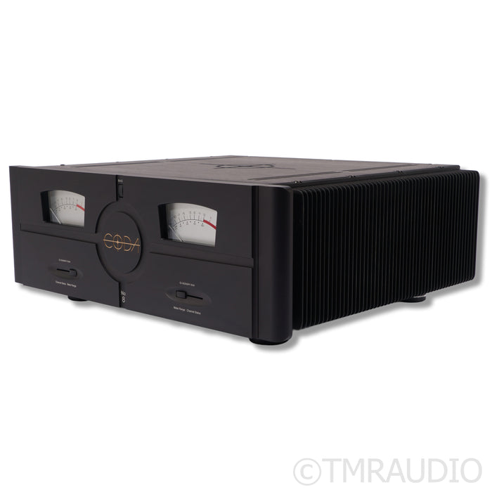 Coda Continuum No. 8 v1 Stereo Power Amplifier; w/ VU Meters