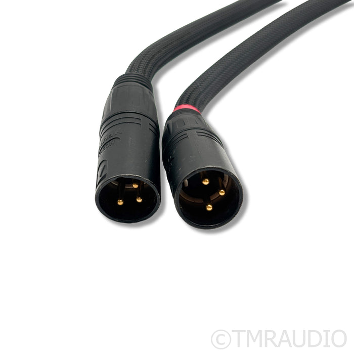 Transparent Audio Reference XLR Cables; 15ft Pair Balanced Interconnects