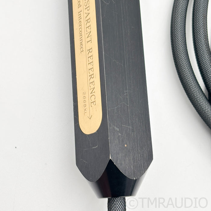 Transparent Audio Reference XLR Cables; 15ft Pair Balanced Interconnects