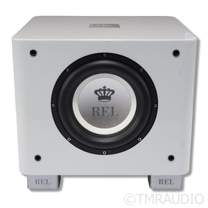 REL Acoustics T/7x Subwoofer; Piano White