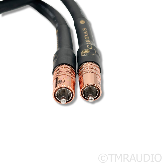 Cardas Clear Reflection RCA Cables; 1.5m Pair Interconnects