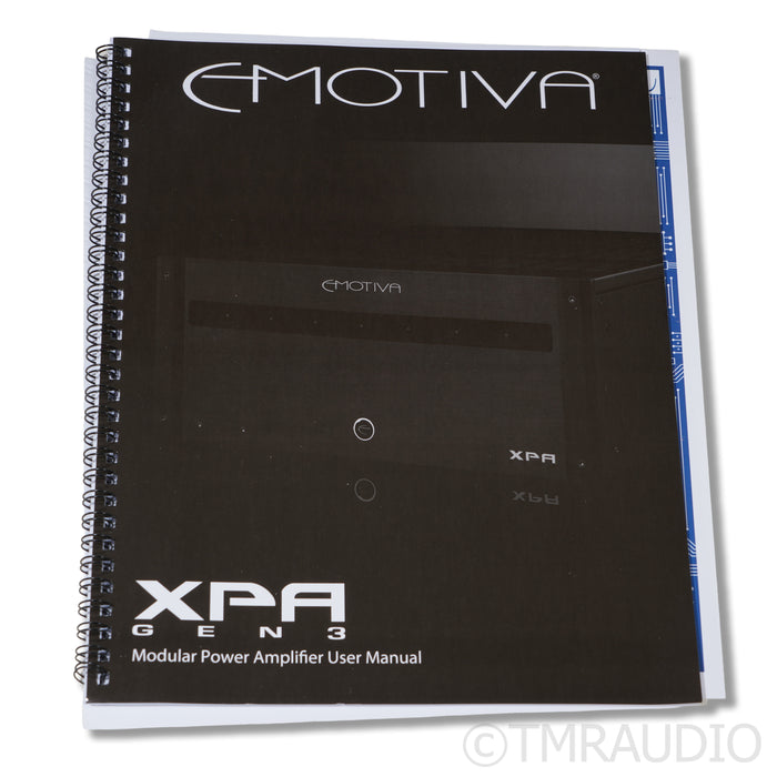 Emotiva XPA-7 Gen 3 7 Channel Power Amplifier