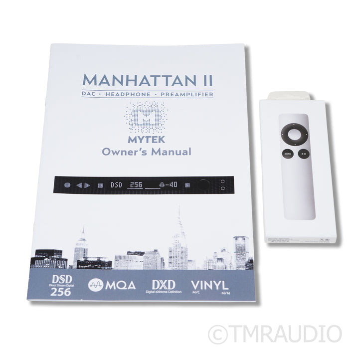 Mytek Manhattan II Stereo Preamplifier / DAC; D/A Converter