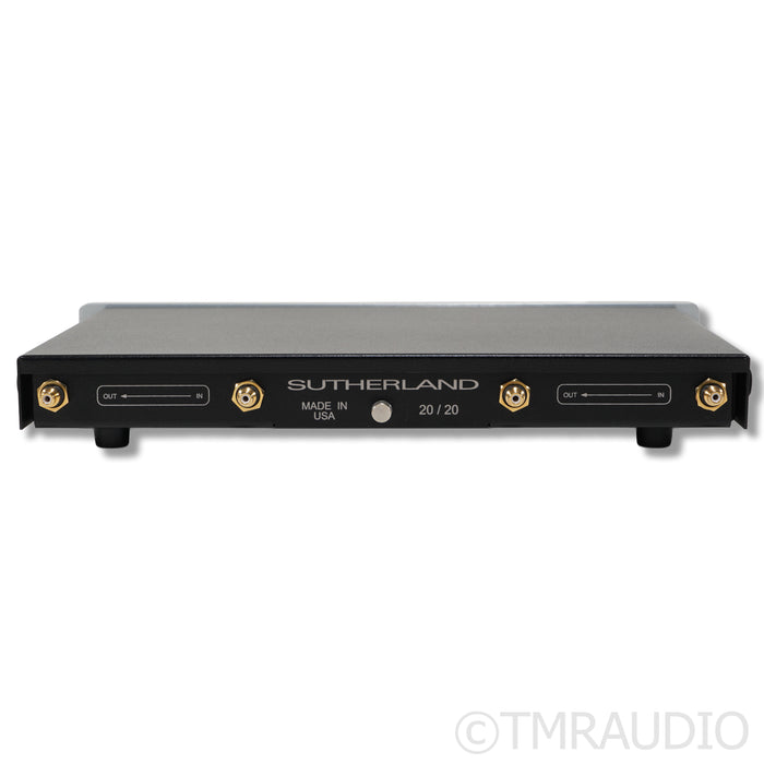 Sutherland Engineering 20/20 MM / MC Phono Preamplifier; LPS
