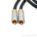 Shunyata Research Alpha V2 RCA Cables; 1m Pair Interconnects w/ Grounding Cable