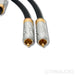 Shunyata Research Alpha V2 RCA Cables; 1m Pair Interconnects w/ Grounding Cable