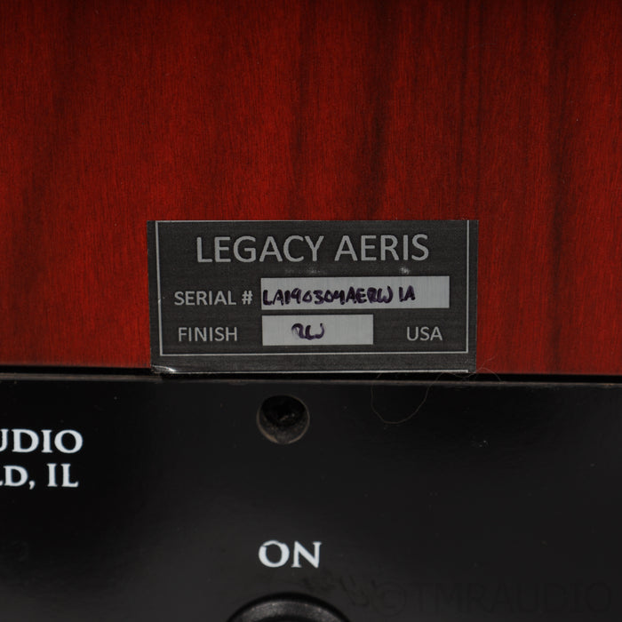 Legacy Audio Aeris XD Floorstanding Speakers; Rosewood Pair