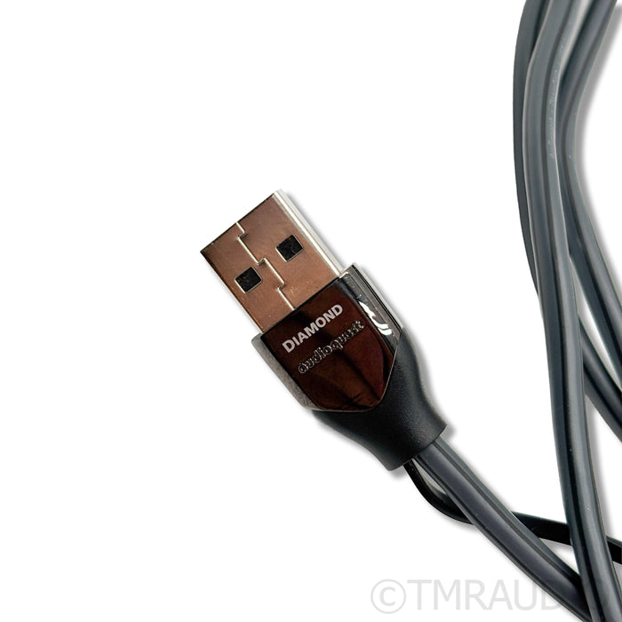 AudioQuest Diamond USB A to Lightning Cable; 1.5m Single Digital Interconnect