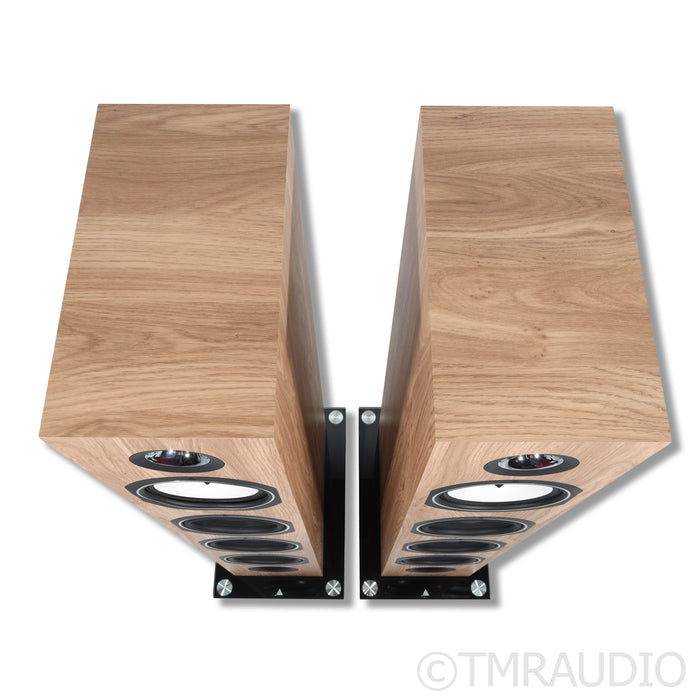 Triangle Esprit Australe EZ Floorstanding Speakers; Light Oak Pair