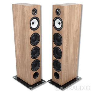 Triangle Esprit Australe EZ Floorstanding Speakers; Light Oak Pair