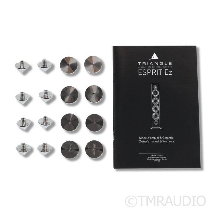 Triangle Esprit Australe EZ Floorstanding Speakers; Light Oak Pair