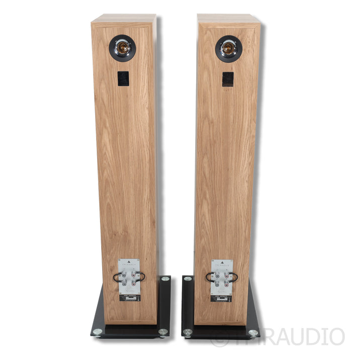 Triangle Esprit Australe EZ Floorstanding Speakers; Light Oak Pair