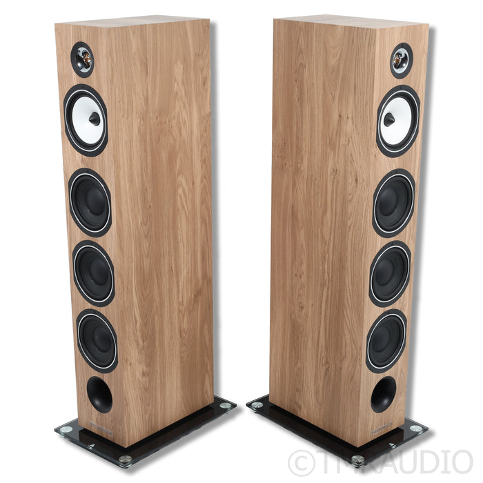 Triangle Esprit Australe EZ Floorstanding Speakers; Light Oak Pair