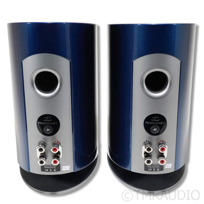 Paradigm Persona B Bookshelf Speakers; Aria Blue Pair