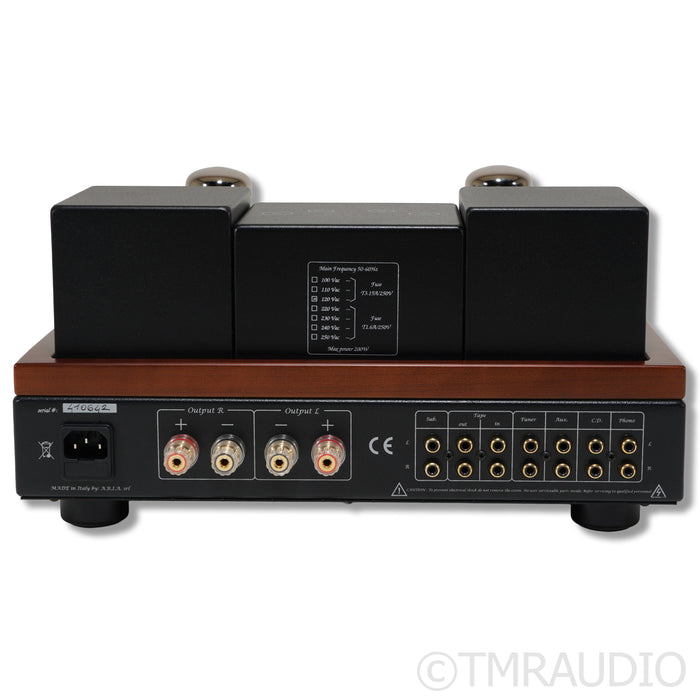 Unison Research Preludio Stereo Tube Integrated Amplifier; Mahogany