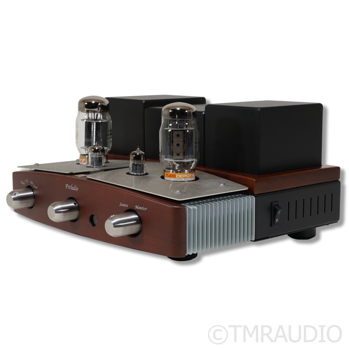 Unison Research Preludio Stereo Tube Integrated Amplifier; Mahogany