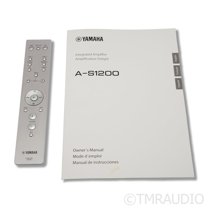 Yamaha A-S1200 Stereo Integrated Amplifier; MM / MC Phono