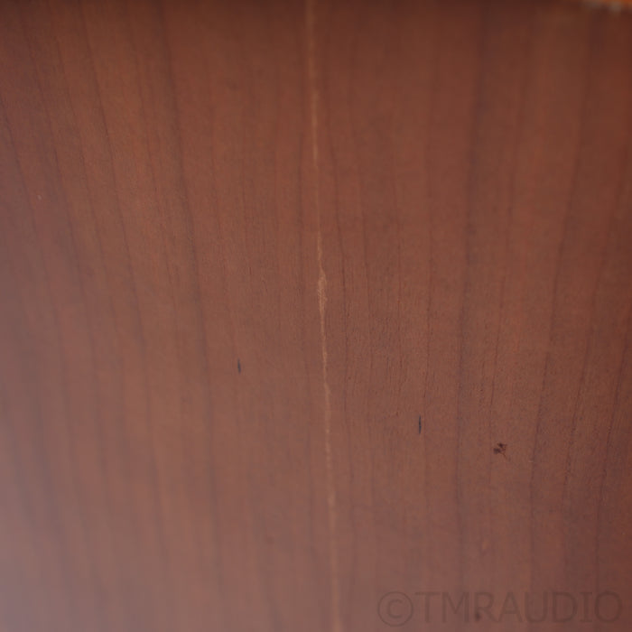 Bowers & Wilkins Nautilus 805 Bookshelf Speakers; Red Cherry Pair With Stands