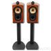 Bowers & Wilkins Nautilus 805 Bookshelf Speakers; Red Cherry Pair With Stands