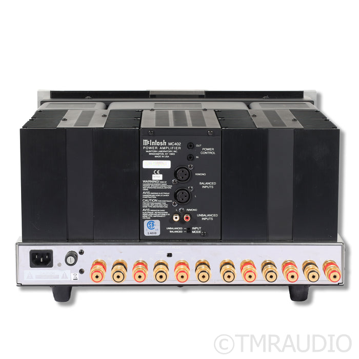 McIntosh MC402 Stereo Power Amplifier
