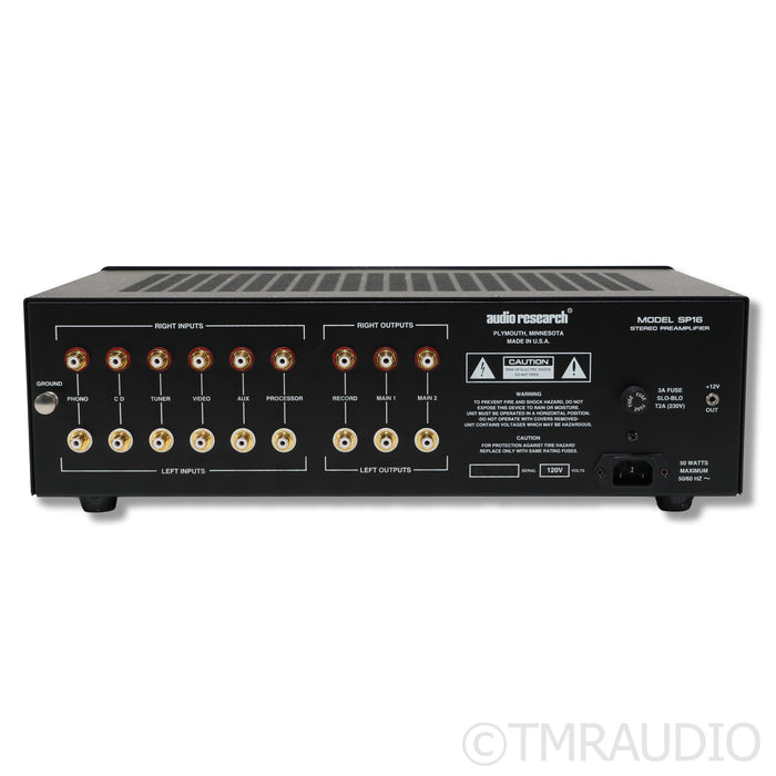 Audio Research SP16 Stereo Tube Preamplifier (No Remote)