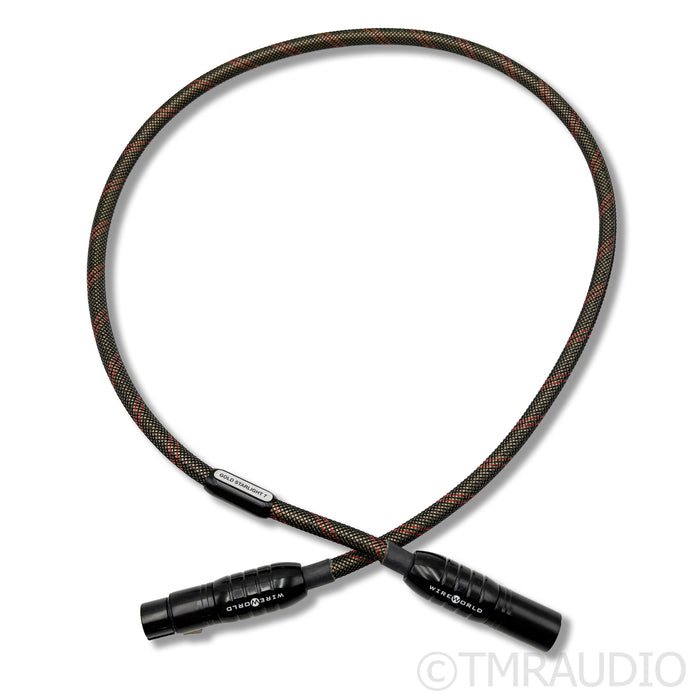 WireWorld Gold Starlight 7 Digital XLR Cable; 1m Single AES/EBU Interconnect