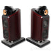 B&W Nautilus 800 Floorstanding Speakers; Red Cherry Pair (Missing Grills)