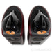 B&W Nautilus 800 Floorstanding Speakers; Red Cherry Pair (Missing Grills)